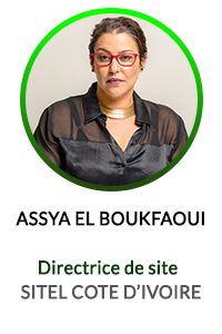 ASSYA EL BOUKFAOUI - DIRECTRICE SITE SITEL ACTICALL COTE D'IVOIRE